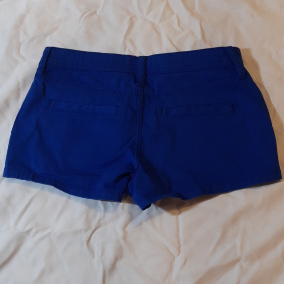 Arizona Blue Shortie Shorts - Picture 2 of 5